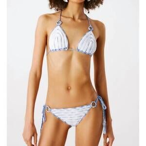 NEW MY BEACHY SIDE isle hand crochet bikini set in ivory